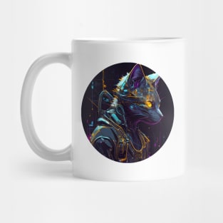 Cat Cyberpunk Futuristic - Love Cats Mug